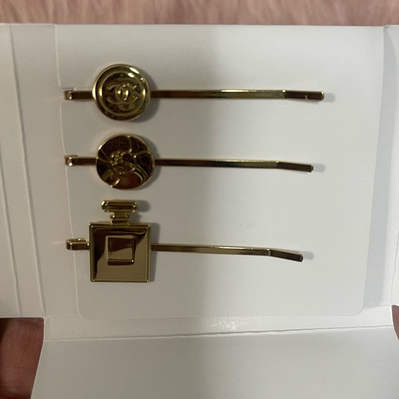 Chanel hairpins - authentic new in box